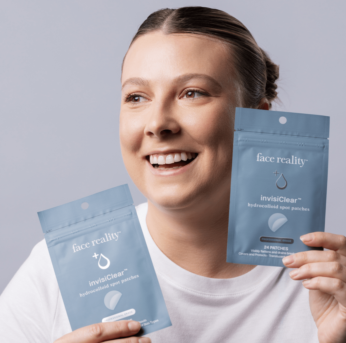 invisiClear™ Hydrocolloid Spot Patches Face Reality - The Luxe Medspa