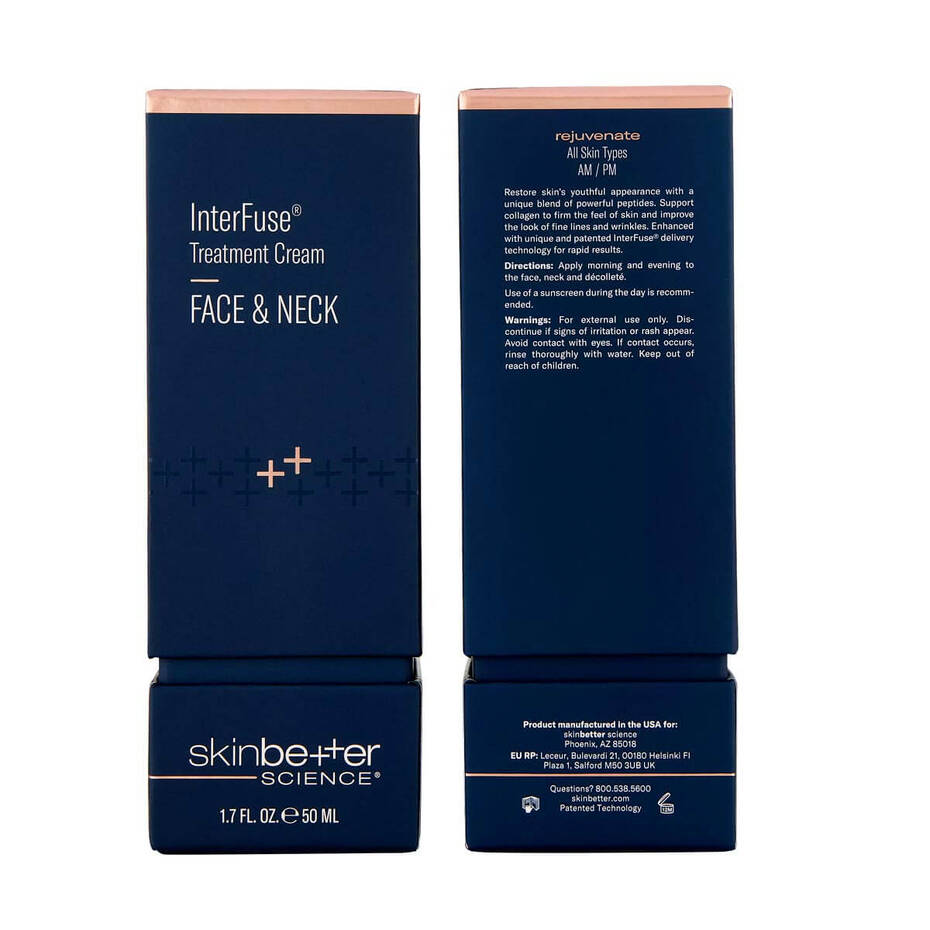 InterFuse Treatment Cream FACE and NECK 50 ml - The Luxe Medspa