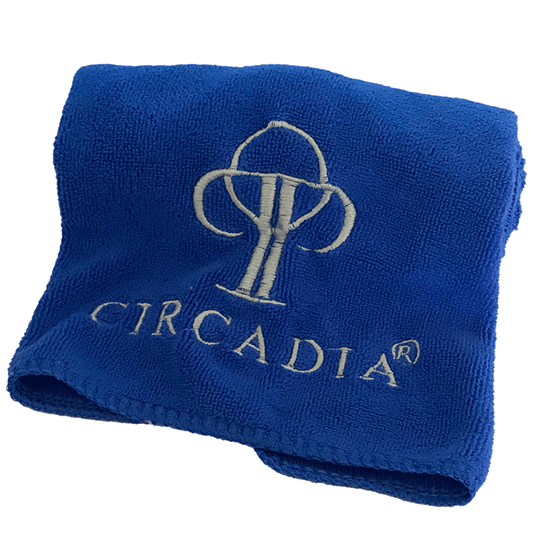 Circadia Blue Microfiber Towel - The Luxe Medspa