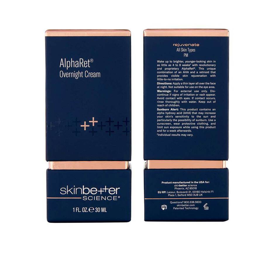 AlphaRet Overnight Cream SkinBetter Science - The Luxe Medspa