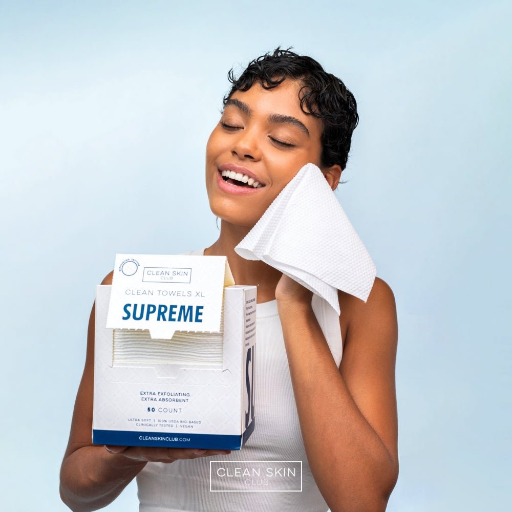 Clean Towels Xl Supreme Clean Skin Club - The Luxe Medspa