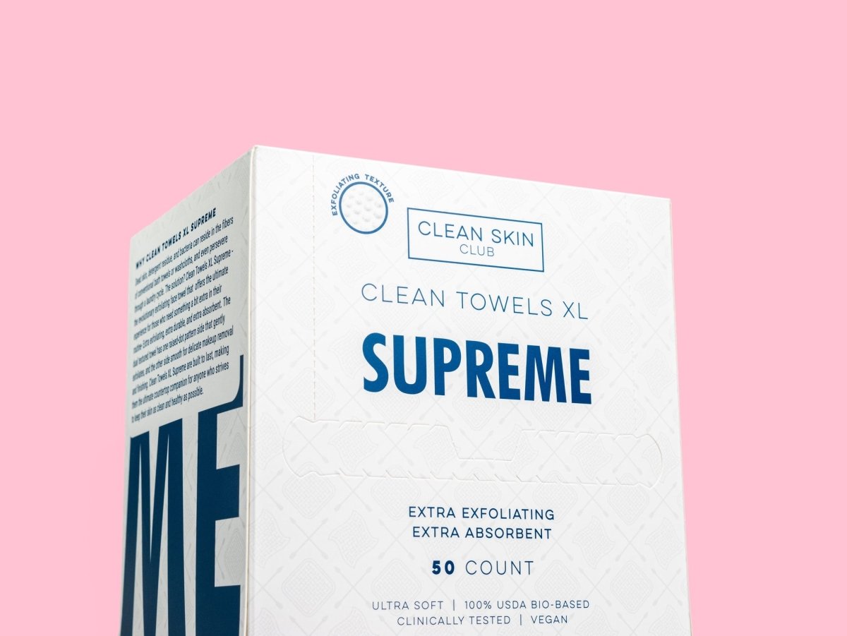 Clean Towels Xl Supreme Clean Skin Club - The Luxe Medspa