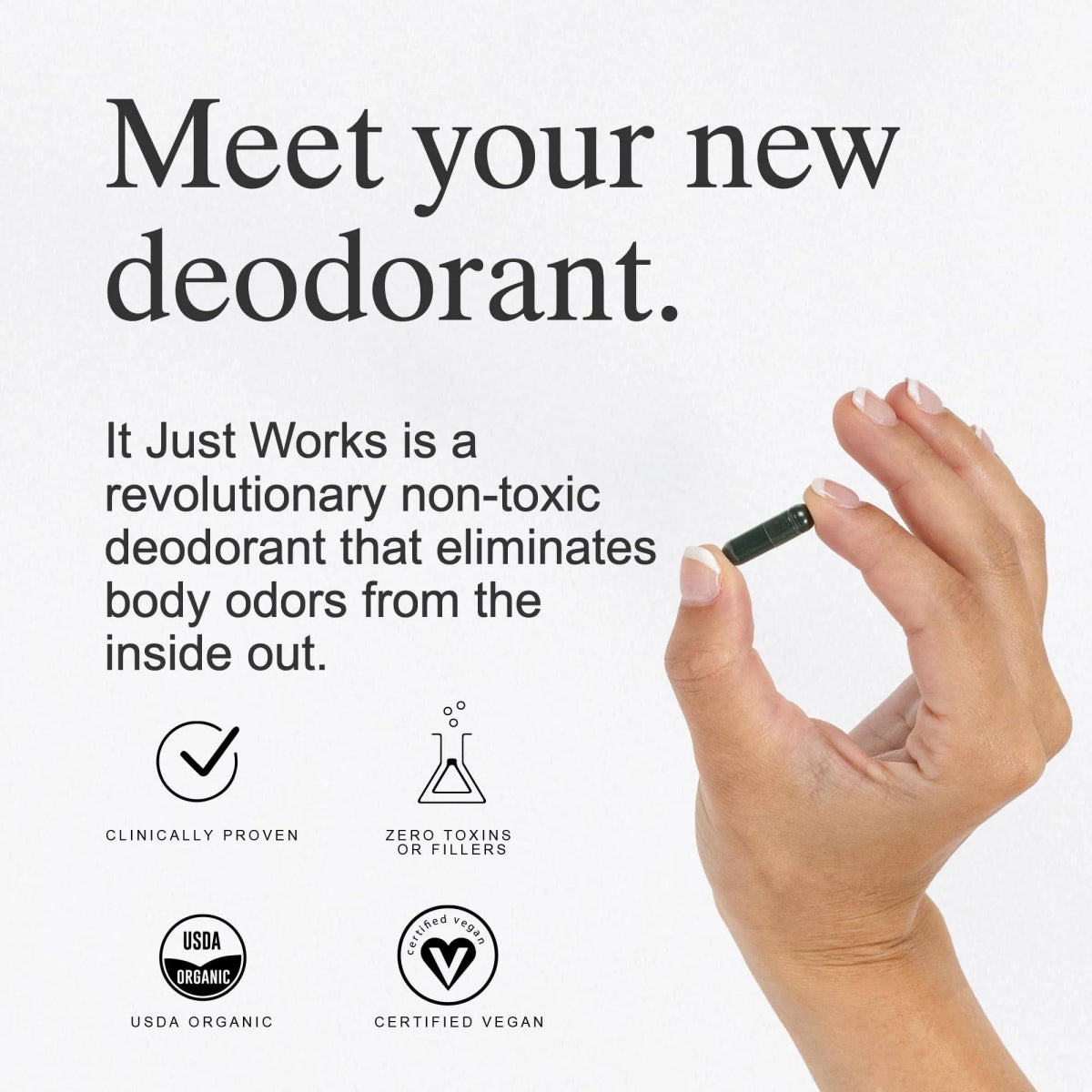 It Just Works Body Deodorizing Supplement It Just Works - The Luxe Medspa