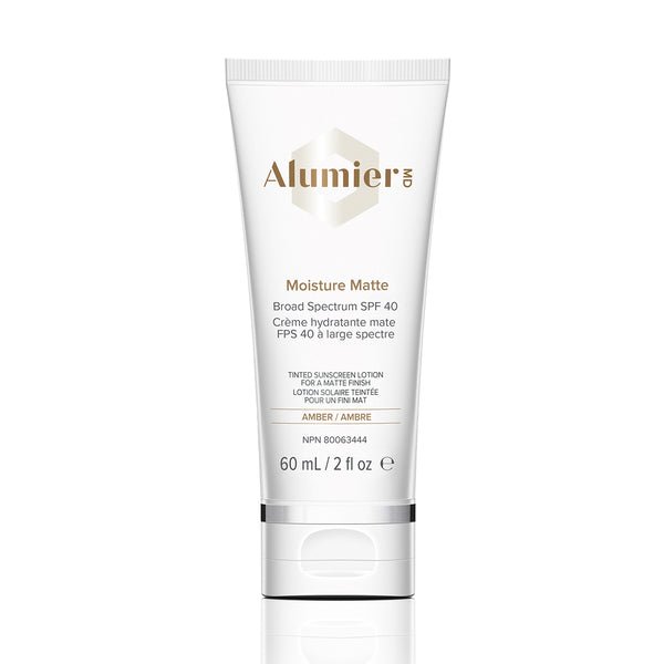 Moisture Matte Broad Spectrum SPF 40 (Amber) AlumierMD - The Luxe Medspa