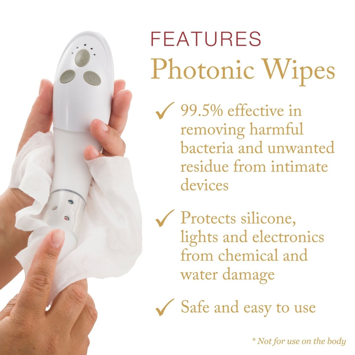 Photonic Wipes™ Joylux - The Luxe Medspa