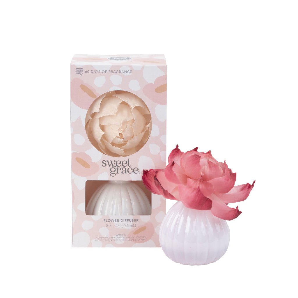 Sweet Grace Flower Diffuser Bridgewater Candle Company - The Luxe Medspa