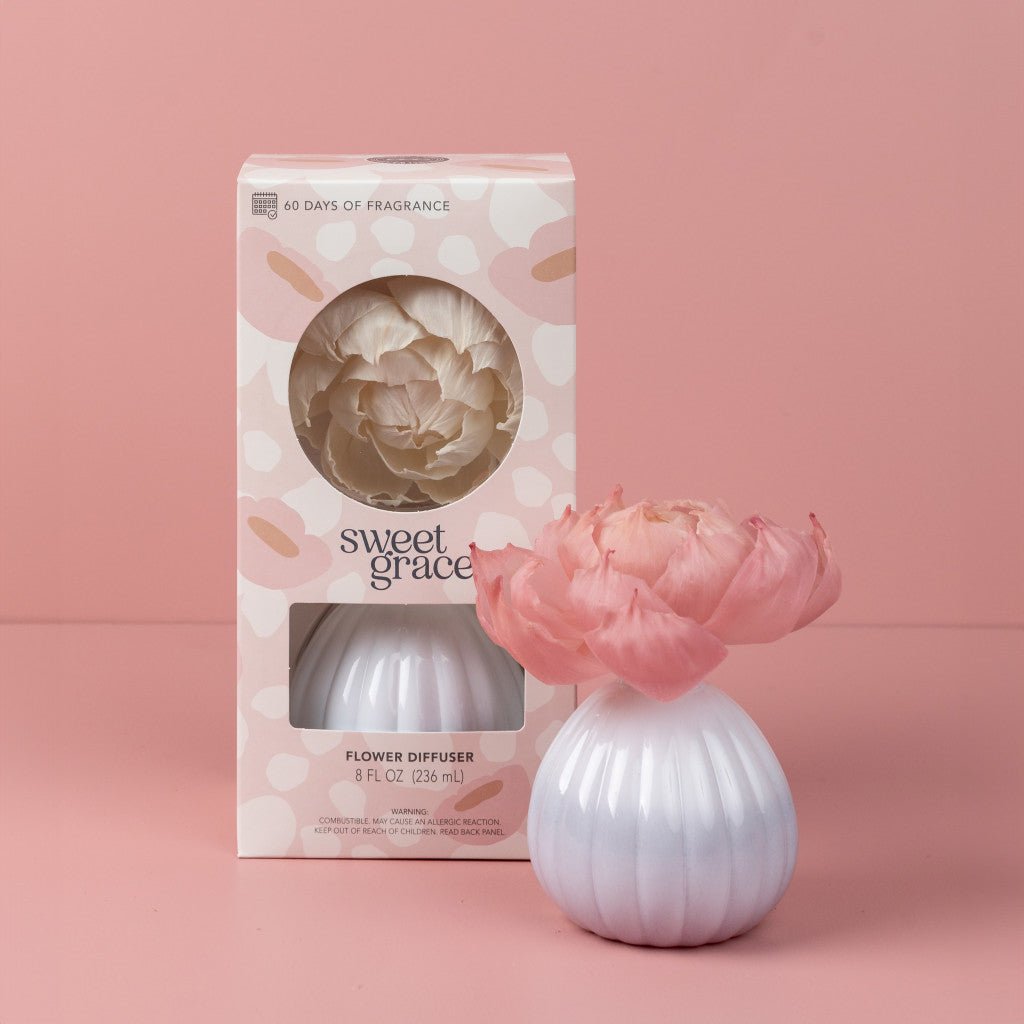 Sweet Grace Flower Diffuser Bridgewater Candle Company - The Luxe Medspa