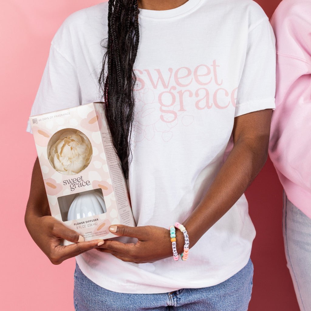 Sweet Grace Flower Diffuser Bridgewater Candle Company - The Luxe Medspa