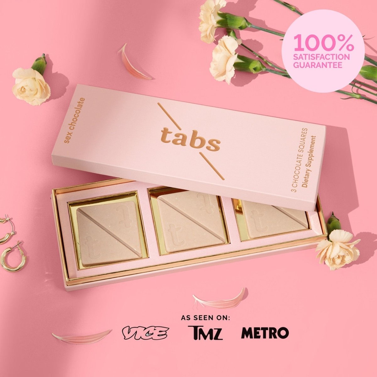 Tabs Play Sex Chocolate Tabs Chocolate - The Luxe Medspa