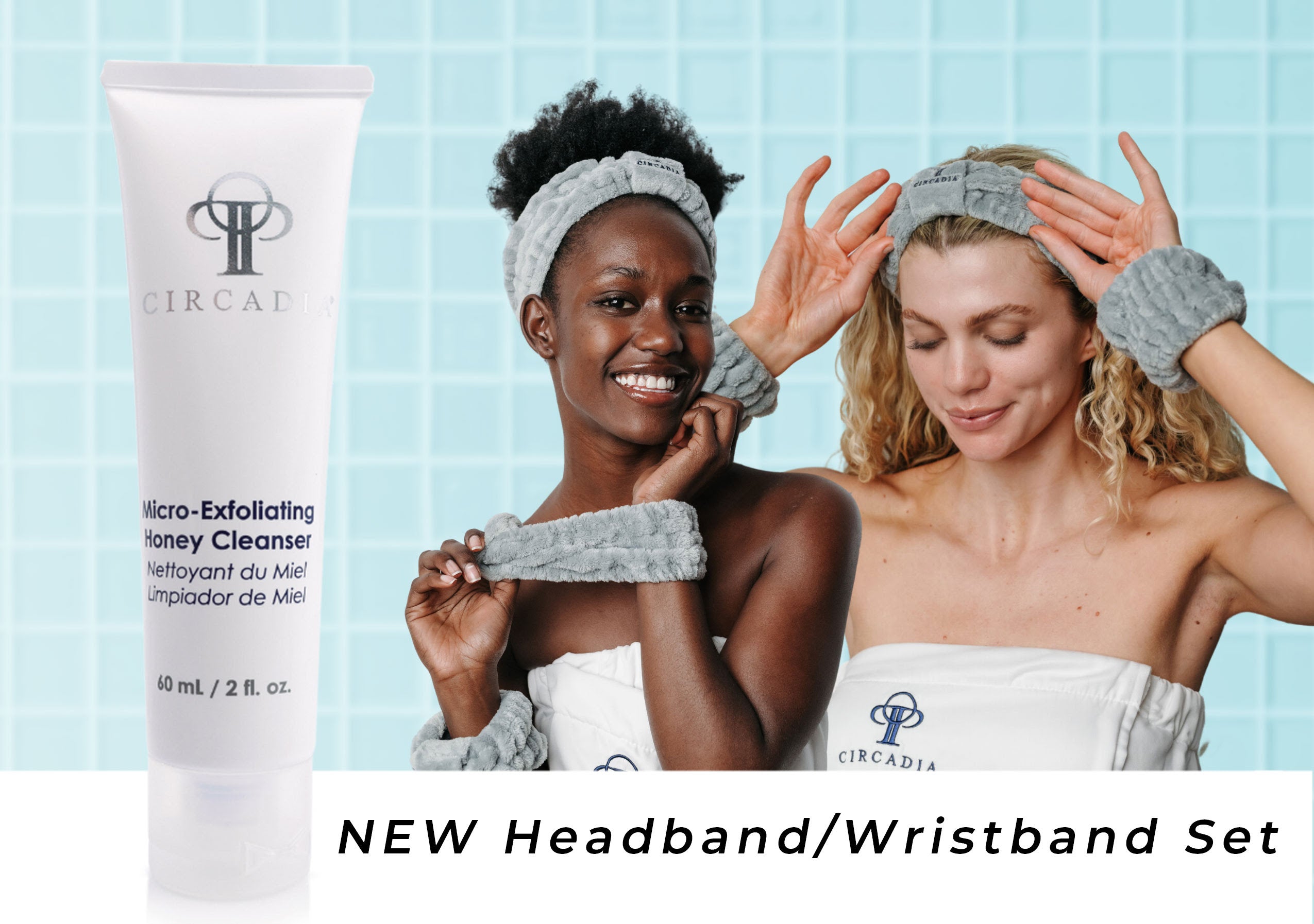 Plush Headband & Wristbands | Circadia - The Luxe Medspa