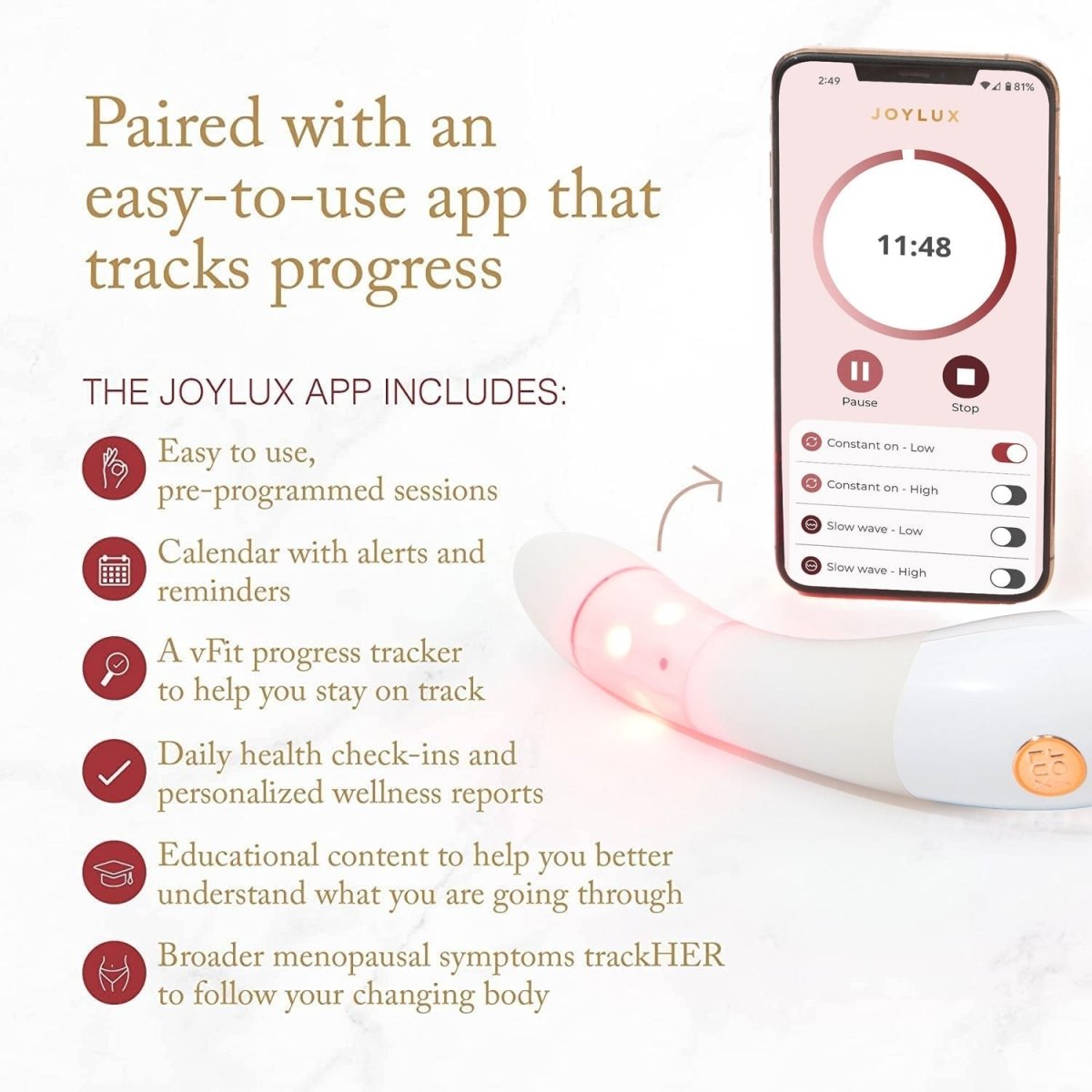 vFit® Device Joylux - The Luxe Medspa